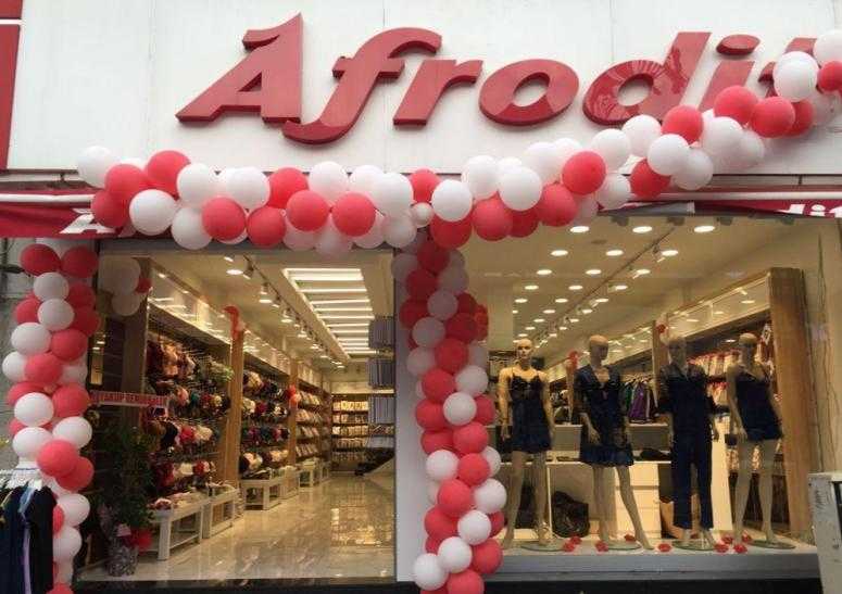 Afrodit mağazaları yenilendi