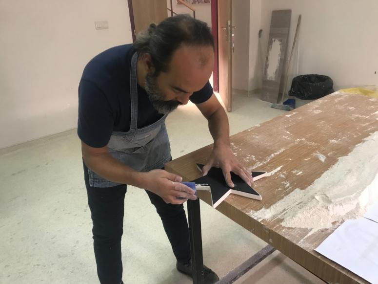 Batman Üniversitesi restorasyon projesi için çini üretti