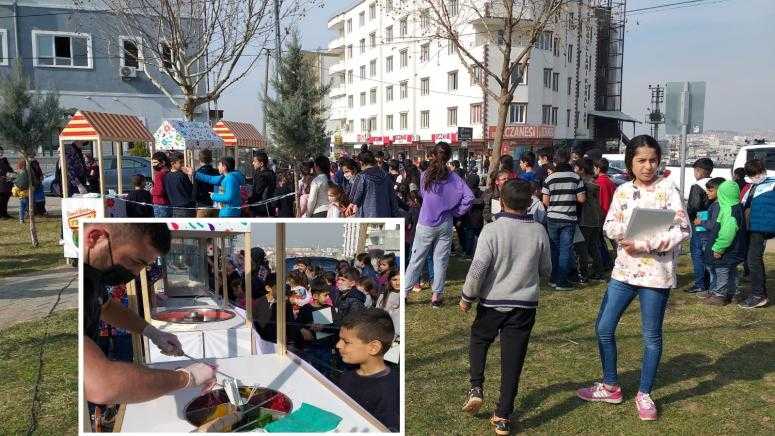 Çocuk her yerde çocuktur