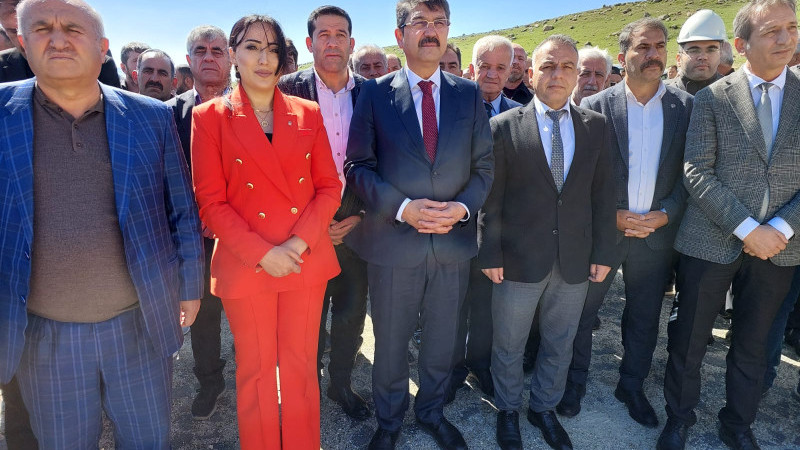 Hasankeyf’te doğalgaz temel atma töreni yapıldı
