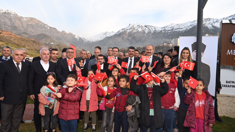 SASON'DA YENİ MERETO PARKININ AÇILIŞI YAPILDI