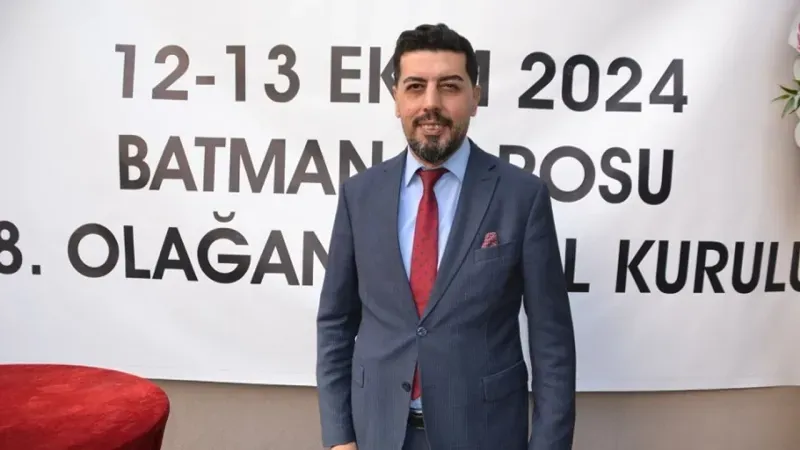 Batman Barosu Başkanlığına Abdülhamit Çakan seçildi