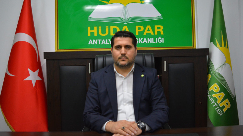 HÜDA PAR Antalya İl Başkanı Durmaz’dan “Gazeteciler Günü” mesajı