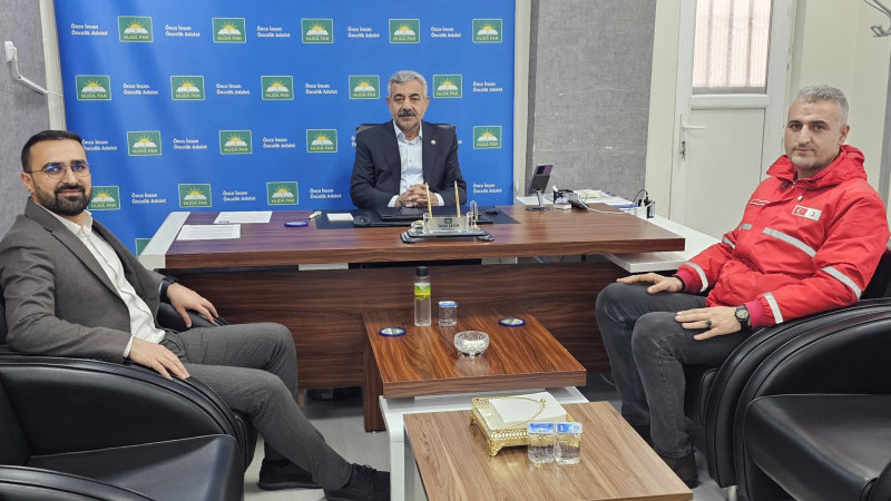 HÜDA PAR'dan kan bağışı kampanyasına destek