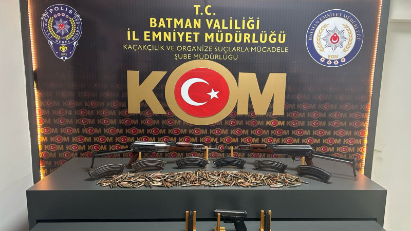 SİLAH KAÇAKÇILIĞINA OPERASYON