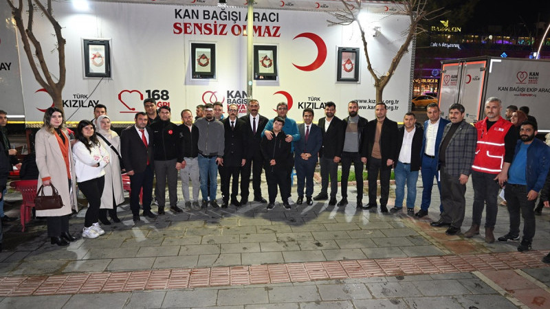KAN BAĞIŞ KAMPANYASINA DESTEK