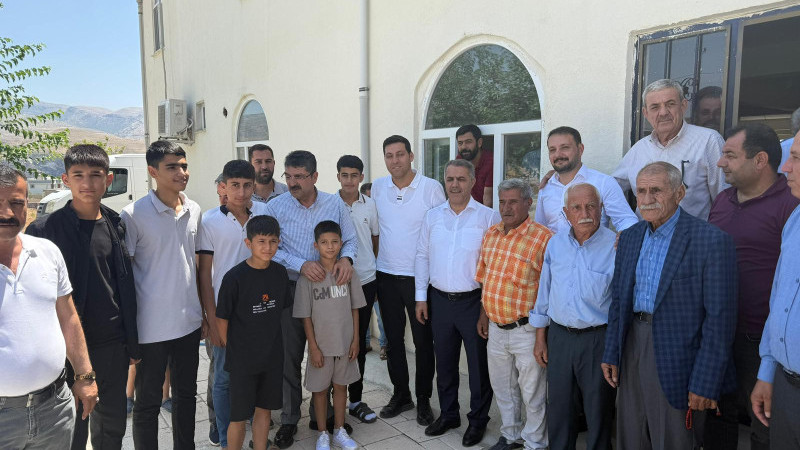 Milletvekili Nasıroğlu, Gercüş ve Hasankeyf köylerinde halkla buluştu