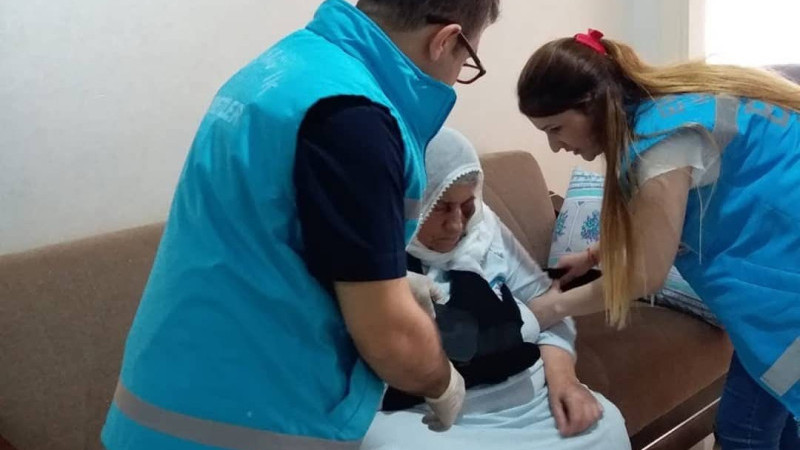 6 AYDA 14 BİNİN ÜZERİNDE EVDE SAĞLIK ZİYARETİ