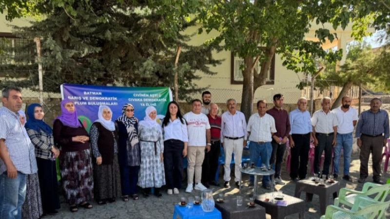 DEM PARTİ’NİN BARIŞ BULUŞMALARI SÜRÜYOR