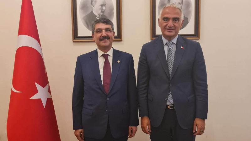 NASIROĞLU’NDAN BAKAN ERSOY’A ZİYARET