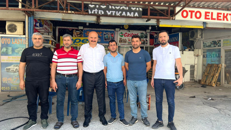 Vali Canalp, Pınarbaşı esnafını ziyaret etti