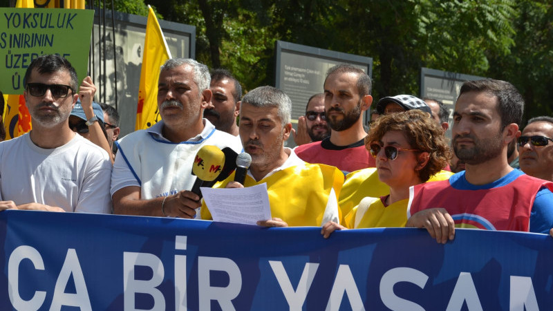 Ramazan Bilmez: “Kapı kulu değil, emekçiyiz; bugün hizmet üretmiyoruz, alanlardayız”