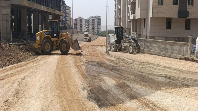 Çamlıtepe’de Yeni Alternatif Yol Çalışmaları Sürüyor