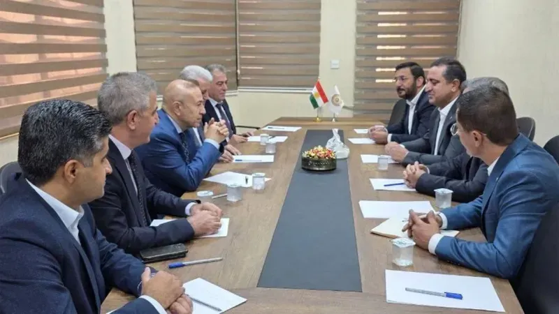 HÜDA PAR Heyeti Kürdistan Bölgesinde temaslarda bulundu