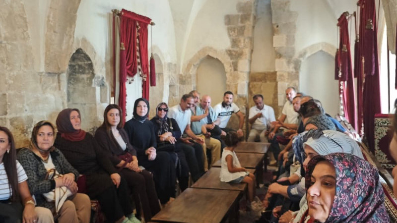 Turist Kafileleri Mor Kuryakos Manastırına akın etti
