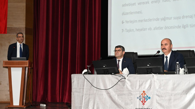 İL TAŞKIN KOORDİNASYON KURULU TOPLANTISI YAPILDI