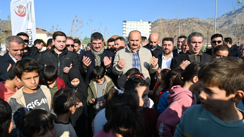 Sason’da halkın hizmetine yeni bir sosyal alan daha kazandırıldı