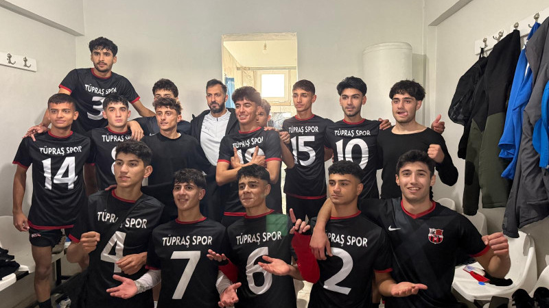 U18 LİGİNDE ŞAMPİYON TÜPRAŞ SPOR