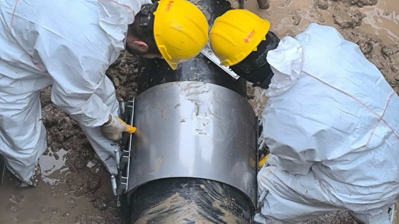 ALTYAPI SORUNU ANINDA GİDERİLDİ