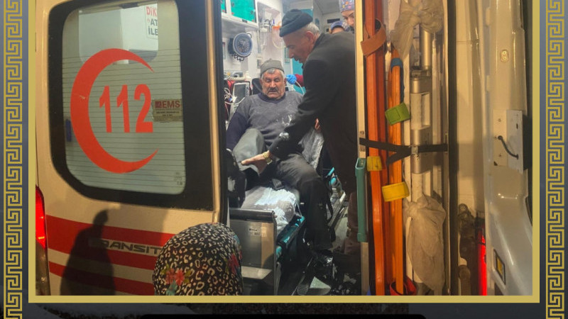 Hasankeyf’te kar engeline rağmen hayat kurtaran müdahale