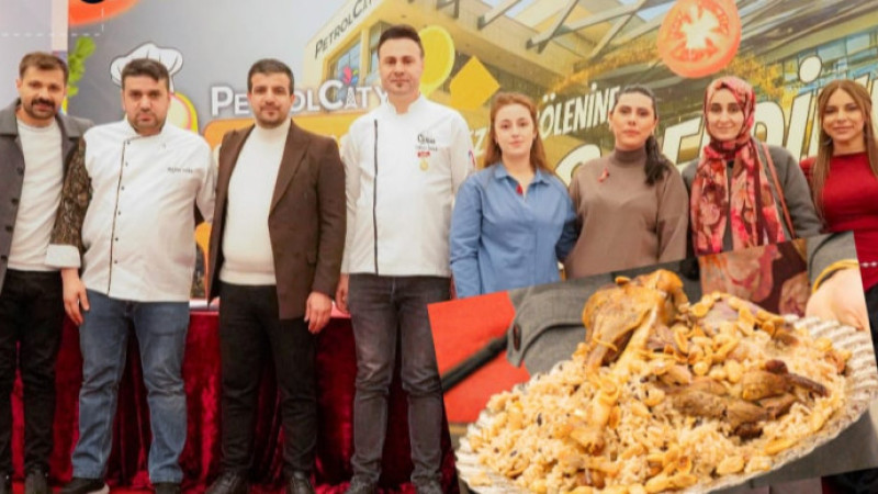 PETROLCİTY AVM’DE GELENEKSEL LEZZETLER YARIŞTI