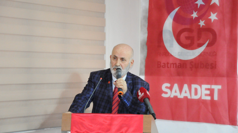 Saadet Partisi İl Başkanı Fırat’tan Miraç Kandili mesajı