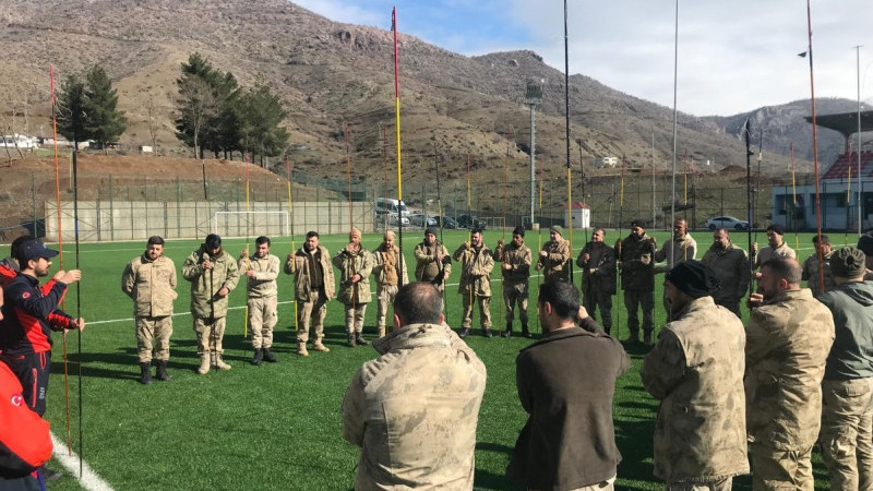 AFAD’DAN GÜVENLİK KORUCULARINA ÇIĞ EĞİTİMİ