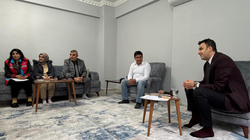 KAYMAKAM İMRAK’TAN HANE ZİYARETLERİ