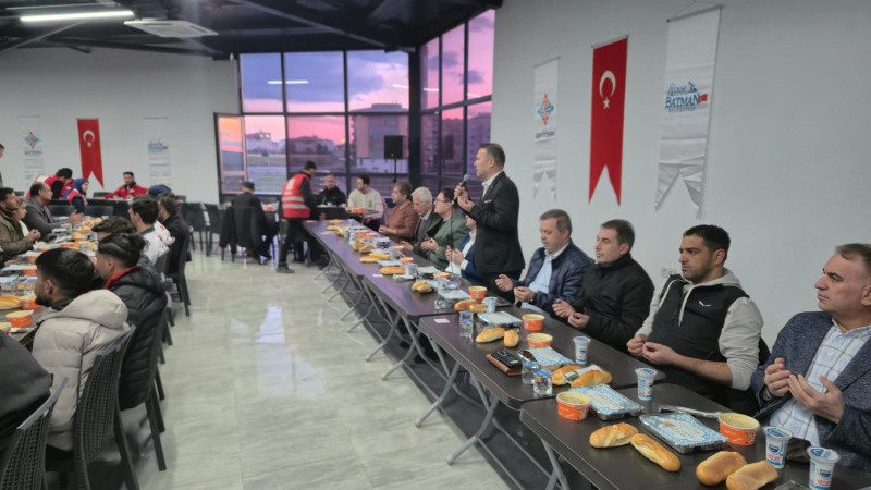 Batman STK’ları Ramazan iftarında bir araya geldi