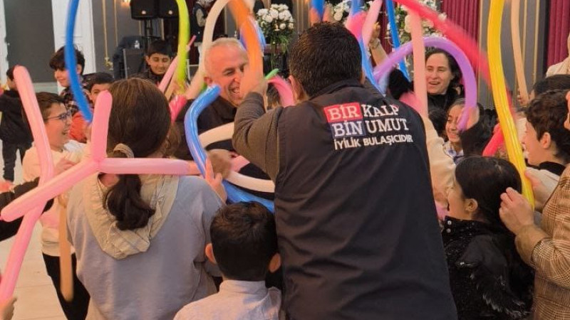 BİR KALP BİN UMUT DERNEĞİ’NDEN 400 KİŞİLİK İFTAR PROGRAMI