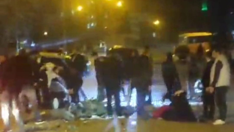 MOTORSİKLET KAZASI : 2 YARALI