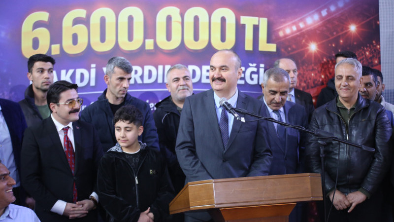 AMATÖR SPOR KULÜPLERİNE 6.6 MİLYON DESTEK