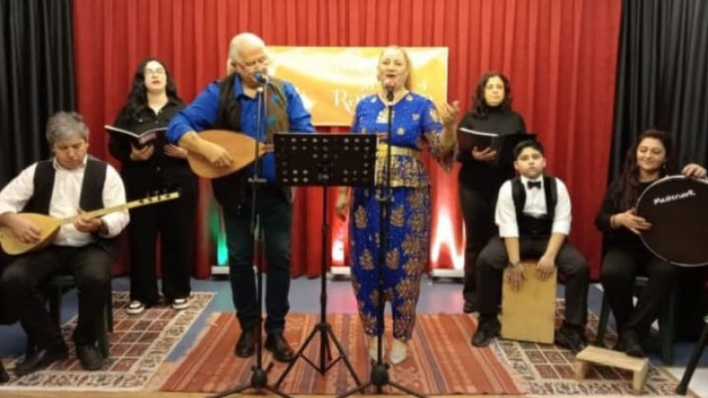 BATMANLI SANATÇI ERDAL YAĞDIRAN VE AİLESİ RUMELİ TV EKRANLARINDA