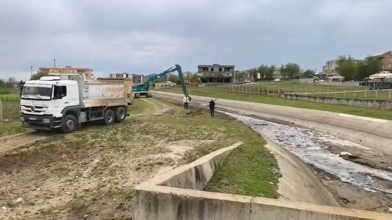 DSİ KANALINDA KAPSAMLI TEMİZLİK SEFERBERLİĞİ