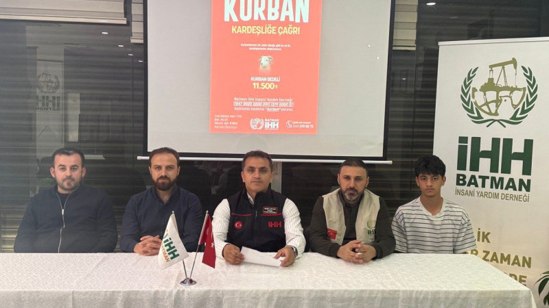 İHH’DEN 61 ÜLKEYE UZANAN KURBAN ORGANİZASYONU