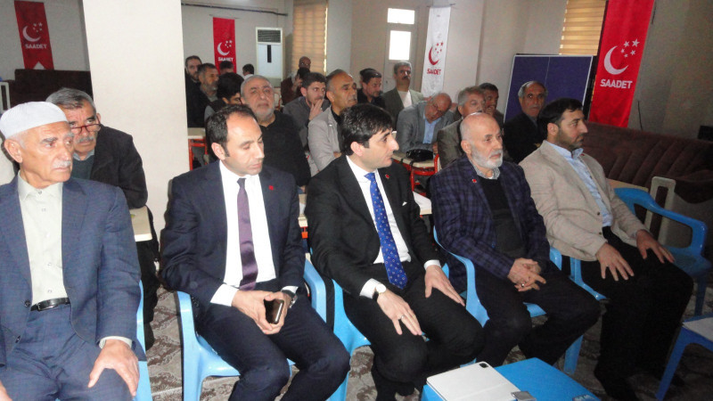 SAADET PARTİSİ BATMAN’DA SEÇİM STARTINI EĞİTİMLE VERDİ