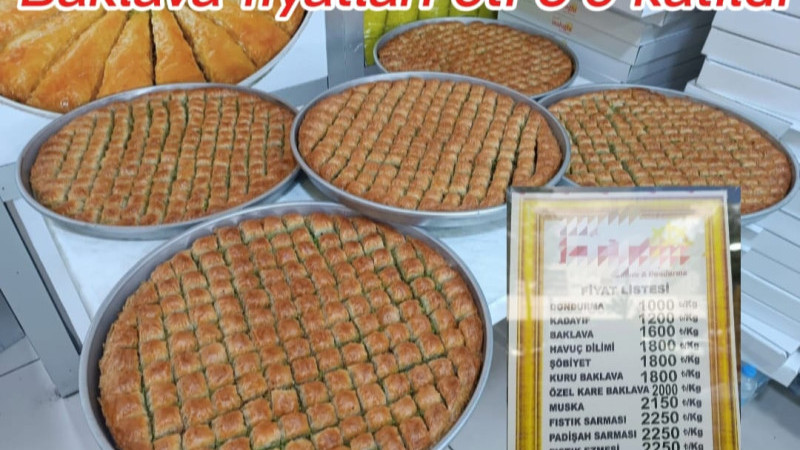 BAKLAVA, ET FİYATLARINI 3’E KATLADI