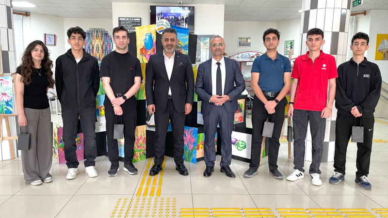 ÇETİN'DEN BAŞARILI ÖĞRENCİLERE ZİYARET