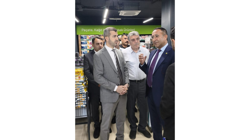 TARIM KREDİ MARKETİ TPAO YERLEŞKESİ’NDE HİZMETE AÇILDI