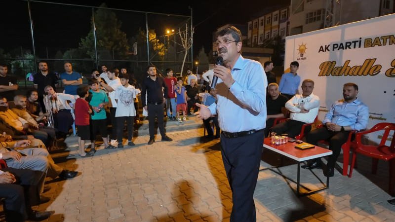 NASIROĞLU'NDAN MAHALLE ZİYARETİ