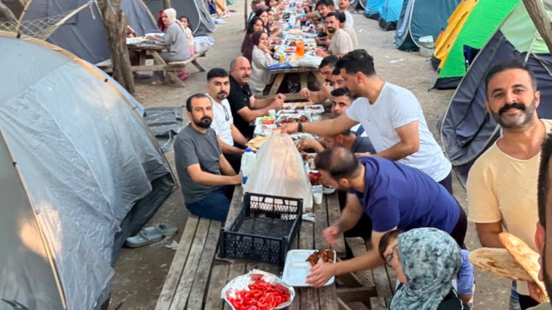 SAĞLIKÇILARA TATVAN'DA MORAL MOLASI