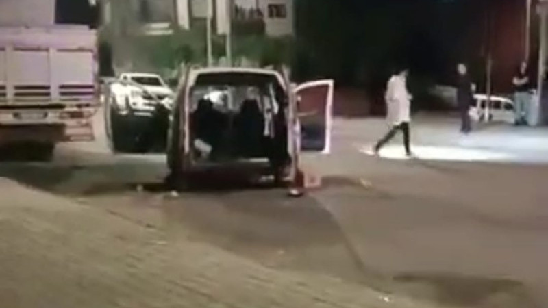 CİZRE CADDESİ'NDE SİLAHLI KAVGA PANİĞİ