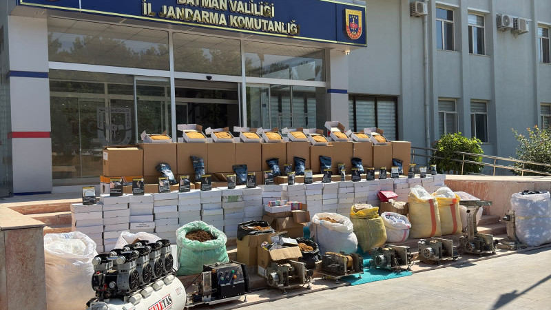 KAÇAK TÜTÜN OPERASYONU : 2 GÖZALTI