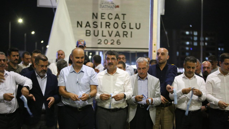 NECAT NASIROĞLU BULVARI HİZMETE AÇILDI