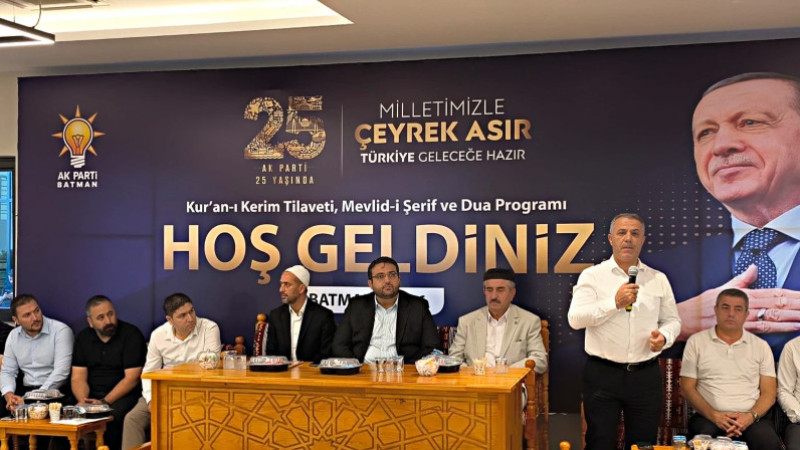 AK PARTİ'NİN 25. YILI KUTLANDI