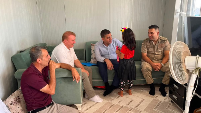 KAYMAKAM BÖÇKÜN'DEN HANE VE ESNAF ZİYARETLERİ