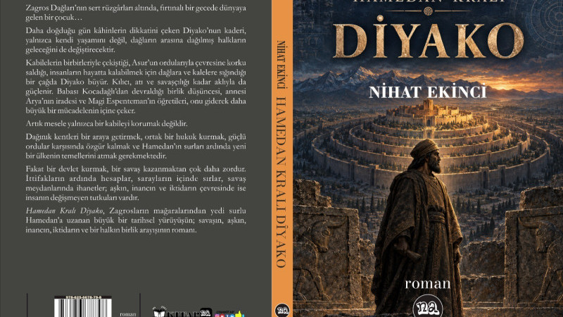  Nihat Ekinci’nin yeni tarihi romanı okuyucuyla buluştu