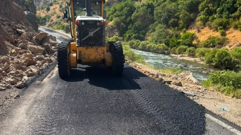 KOZLUK’TA KIRSAL ALAN ÇALIŞMALARI SÜRÜYOR