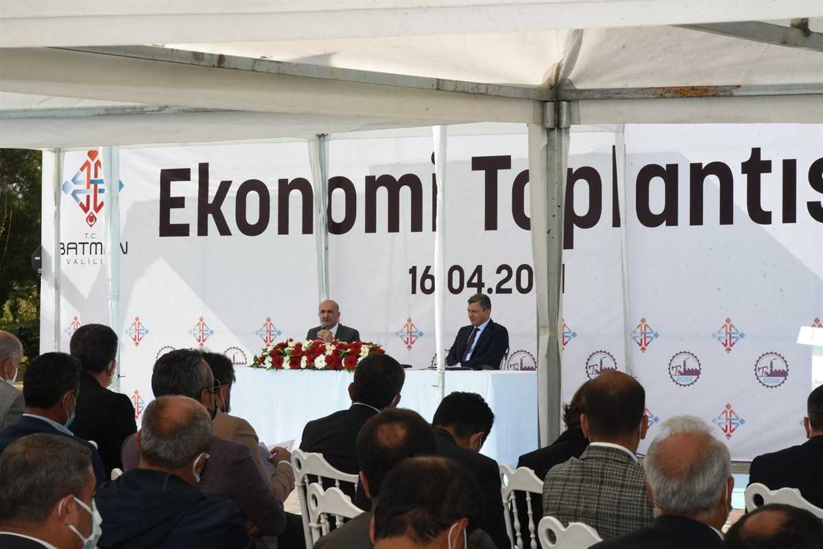 İL EKONOMİ TOPLANTISI YAPILDI