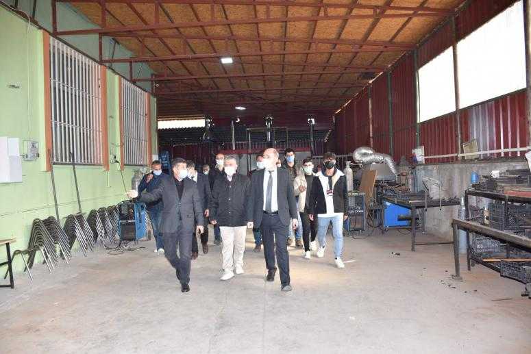 Kurtaran, Malabadi MTAL'yi ziyaret etti
